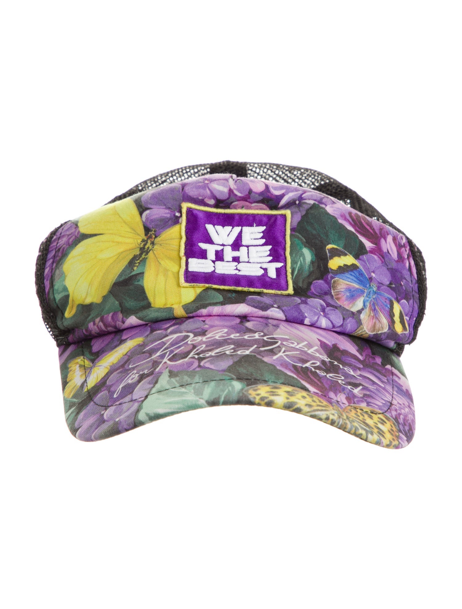 Dolce & Gabbana x Khaled Khaled logo Floral Baseball Hat