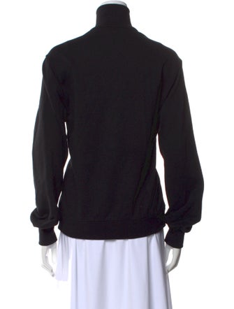 Dolce & Gabbana Mock Neck Long Sleeve Sweatshirt