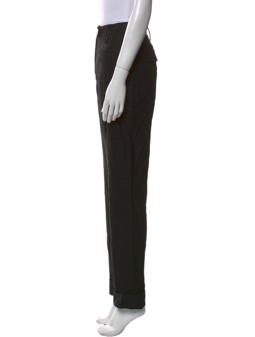 Dolce & Gabbana Virgin Wool Straight Leg Pants