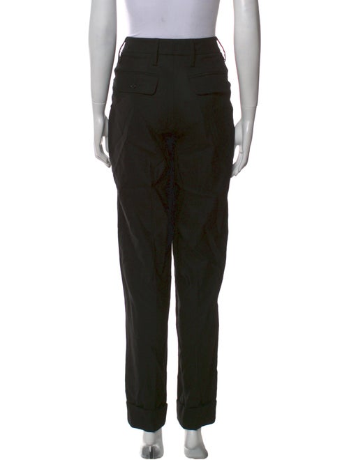 Dolce & Gabbana Virgin Wool Straight Leg Pants