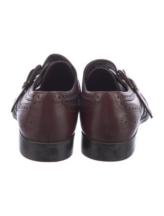 Dolce & Gabbana Leather Lasercut Accents Dress Loafers