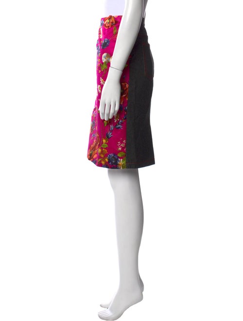 Dolce & Gabbana Floral Print Knee-Length Skirt