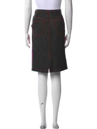 Dolce & Gabbana Floral Print Knee-Length Skirt