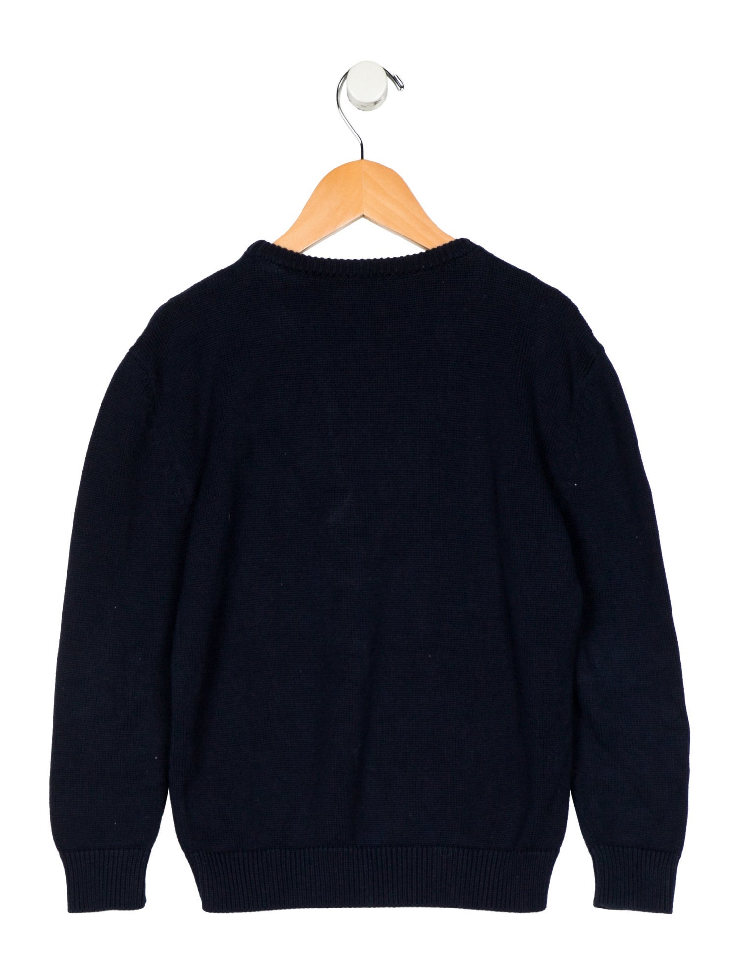 Dolce & Gabbana Boys' Graphic Knit Crew Neck Sweater