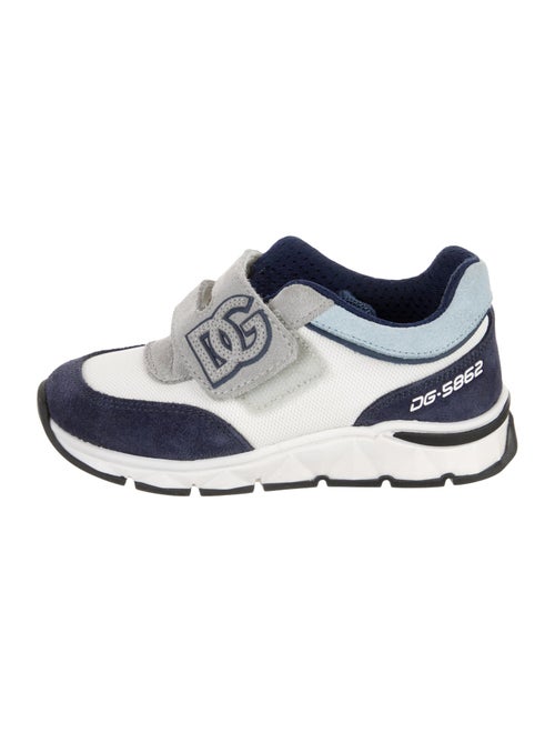 Dolce & Gabbana Kids' Blue and Grey low top sneaker