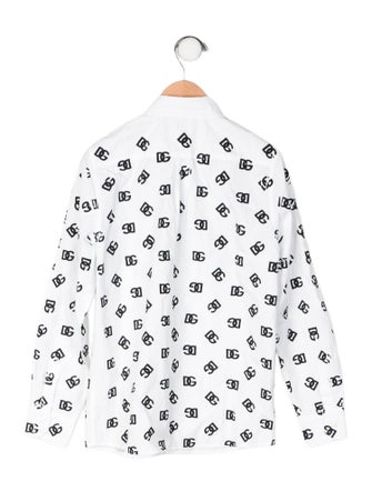 Dolce & Gabbana Printed Dress Shirt