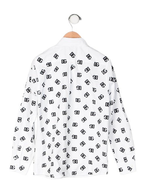 Dolce & Gabbana Printed Dress Shirt