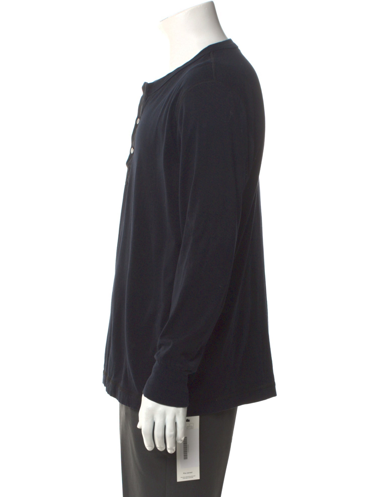 Dolce & Gabbana Crew Neck Long Sleeve Henley