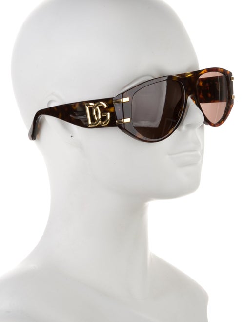 Dolce & Gabbana Oversize Tinted Sunglasses