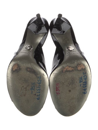 Dolce & Gabbana Patent Leather Slides