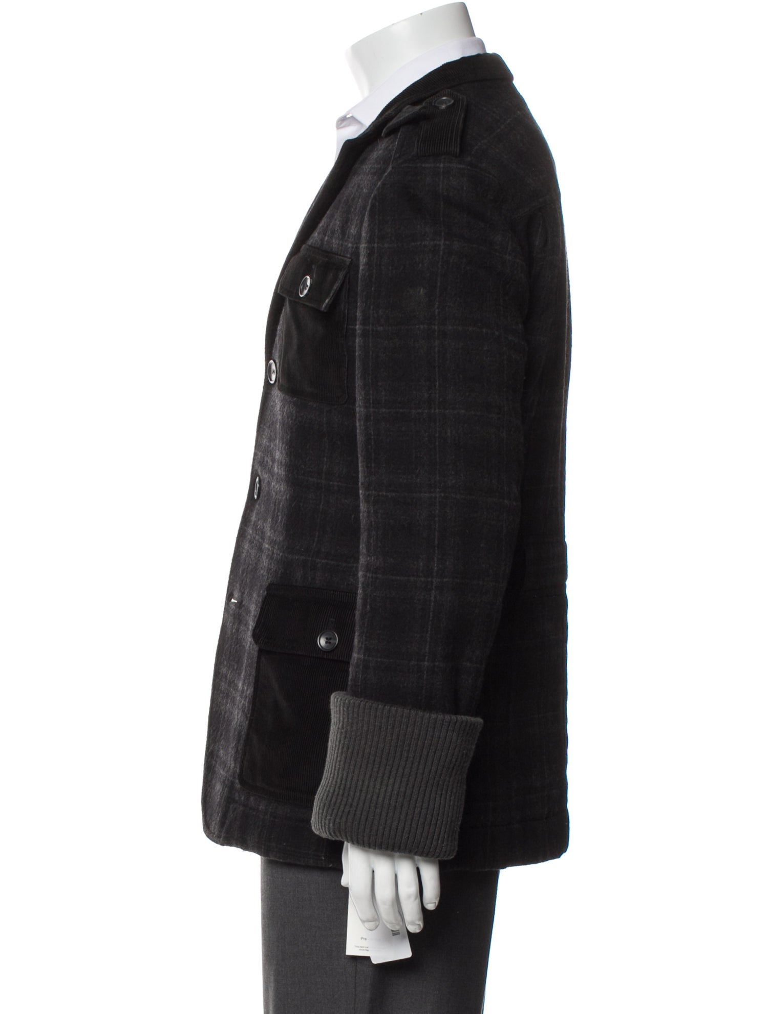 Dolce & Gabbana Plaid Print Coat