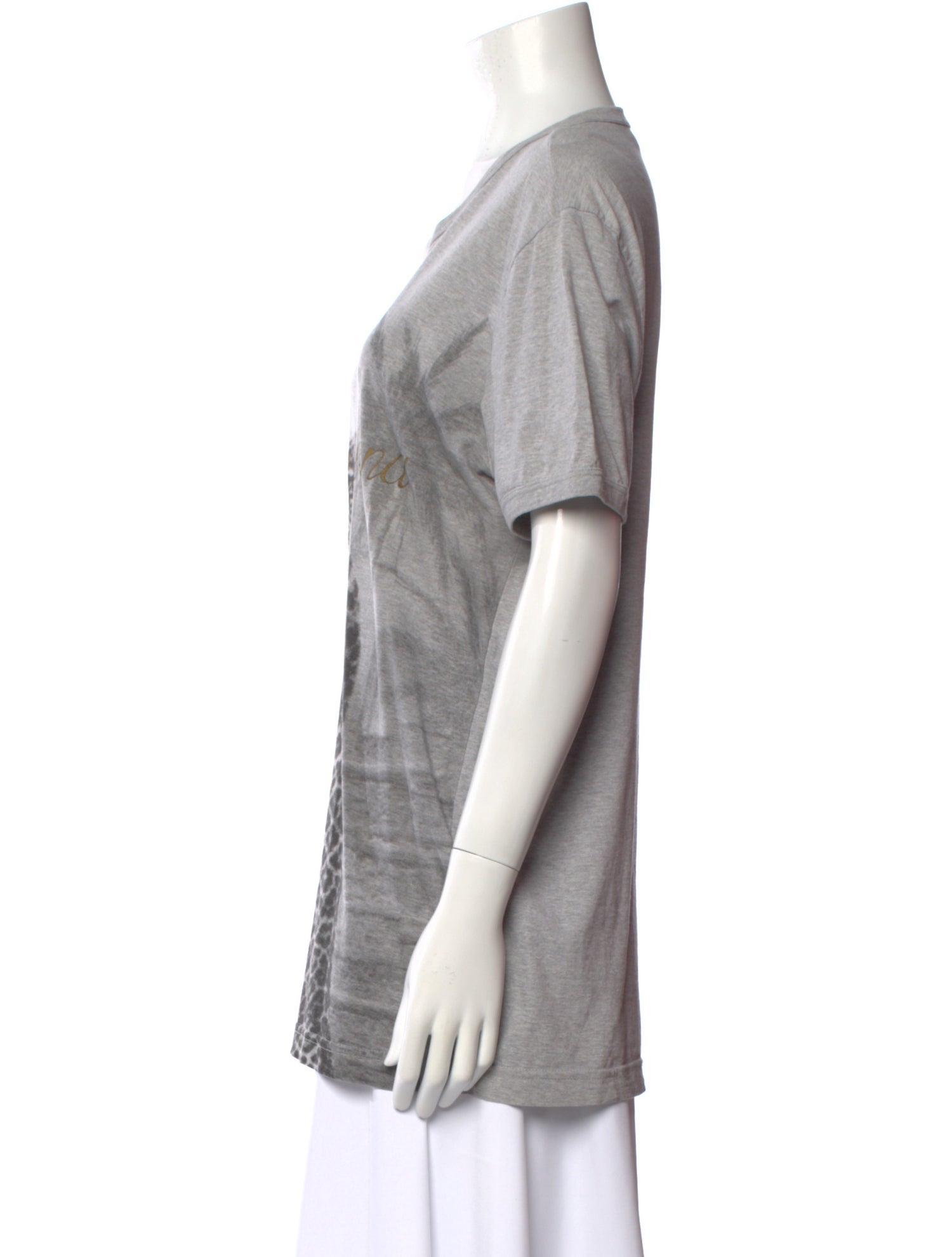 Dolce & Gabbana Graphic Print Crew Neck T-Shirt