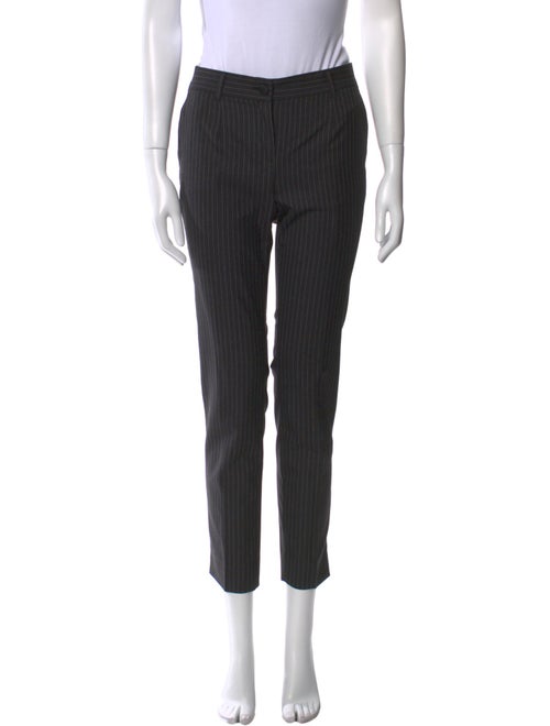 Dolce & Gabbana Wool Straight Leg Pants