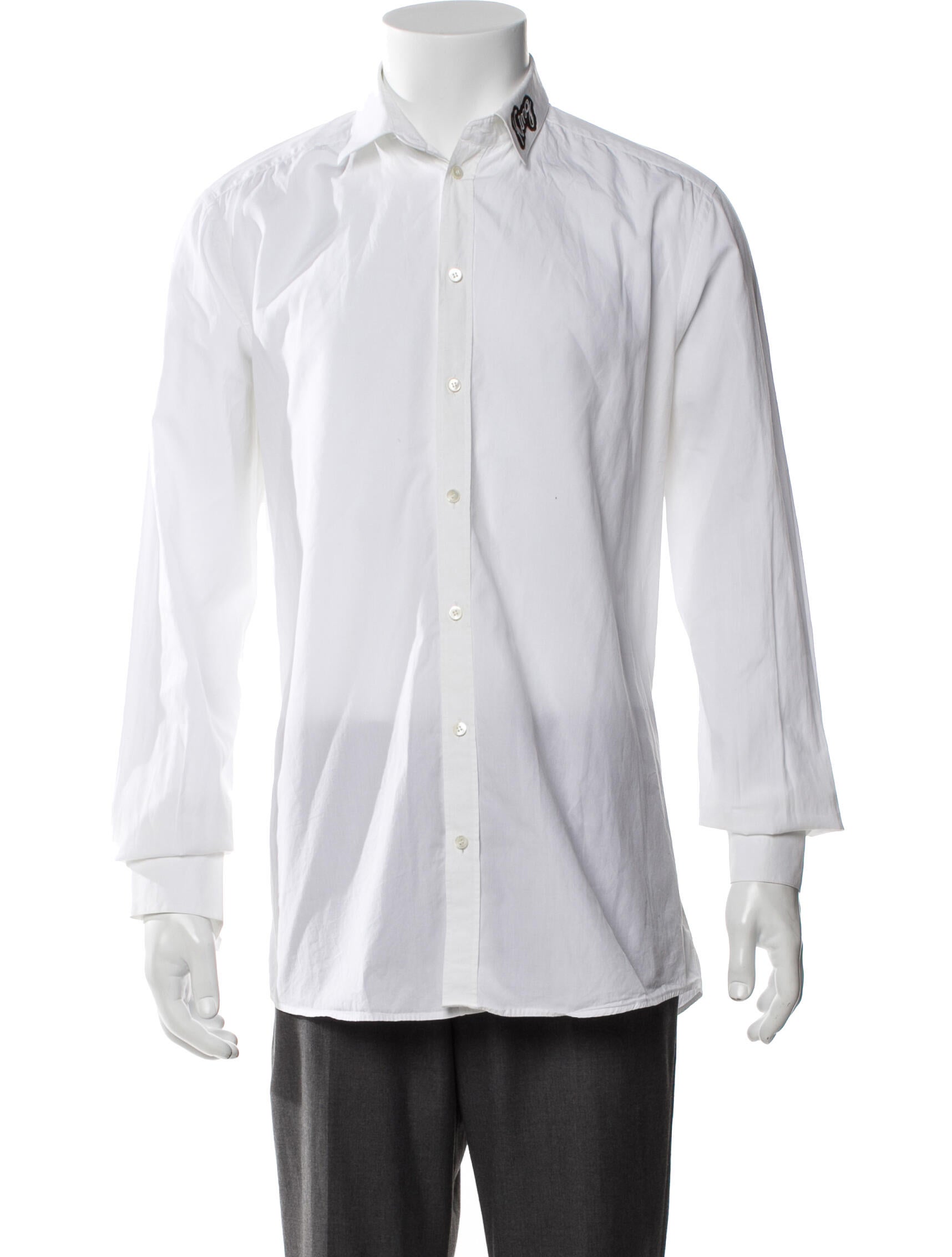 Dolce & Gabbana Long Sleeve Dress Shirt
