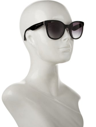 Dolce & Gabbana Cat-Eye Gradient Sunglasses