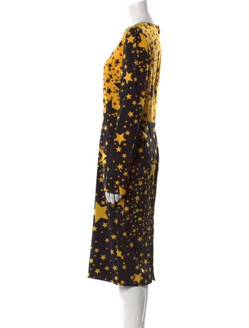 Dolce & Gabbana Silk Midi Length Dress
