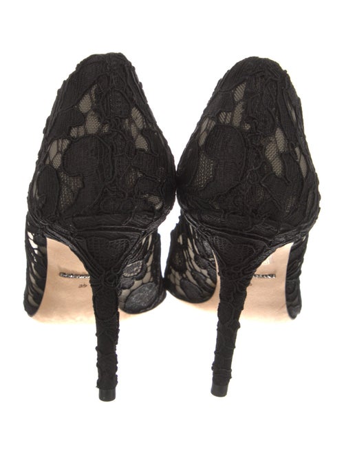 Dolce & Gabbana Lace Lace Pattern Pumps