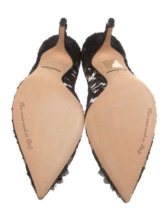 Dolce & Gabbana Lace Lace Pattern Pumps