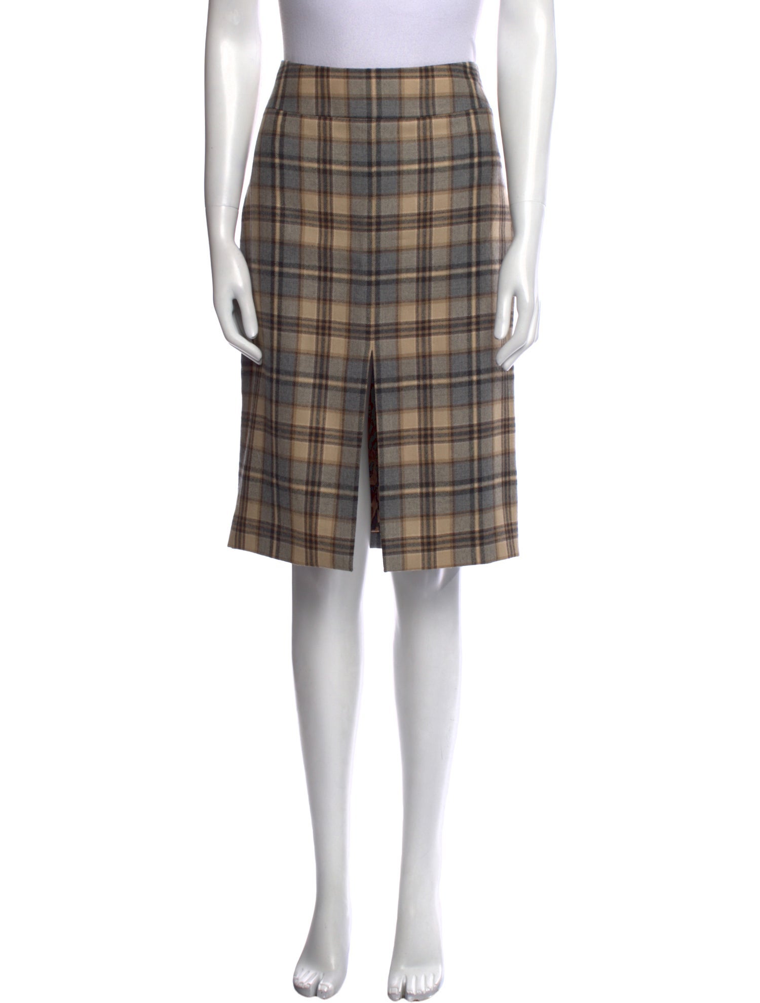 Dolce & Gabbana Wool Knee-Length Skirt