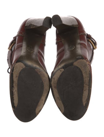 Dolce & Gabbana Leather Lace-Up Boots