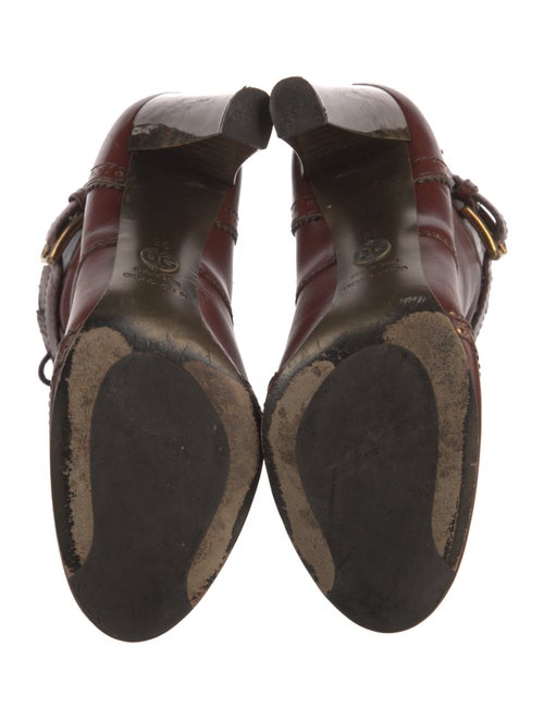 Dolce & Gabbana Leather Lace-Up Boots