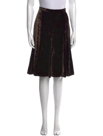 Dolce & Gabbana Lace Trim Embellishment Knee-Length Skirt