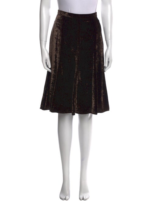 Dolce & Gabbana Lace Trim Embellishment Knee-Length Skirt