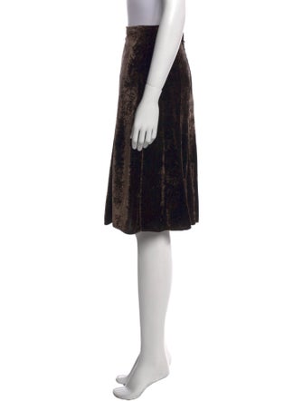 Dolce & Gabbana Lace Trim Embellishment Knee-Length Skirt