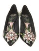 Dolce & Gabbana Leather Floral Print Pumps