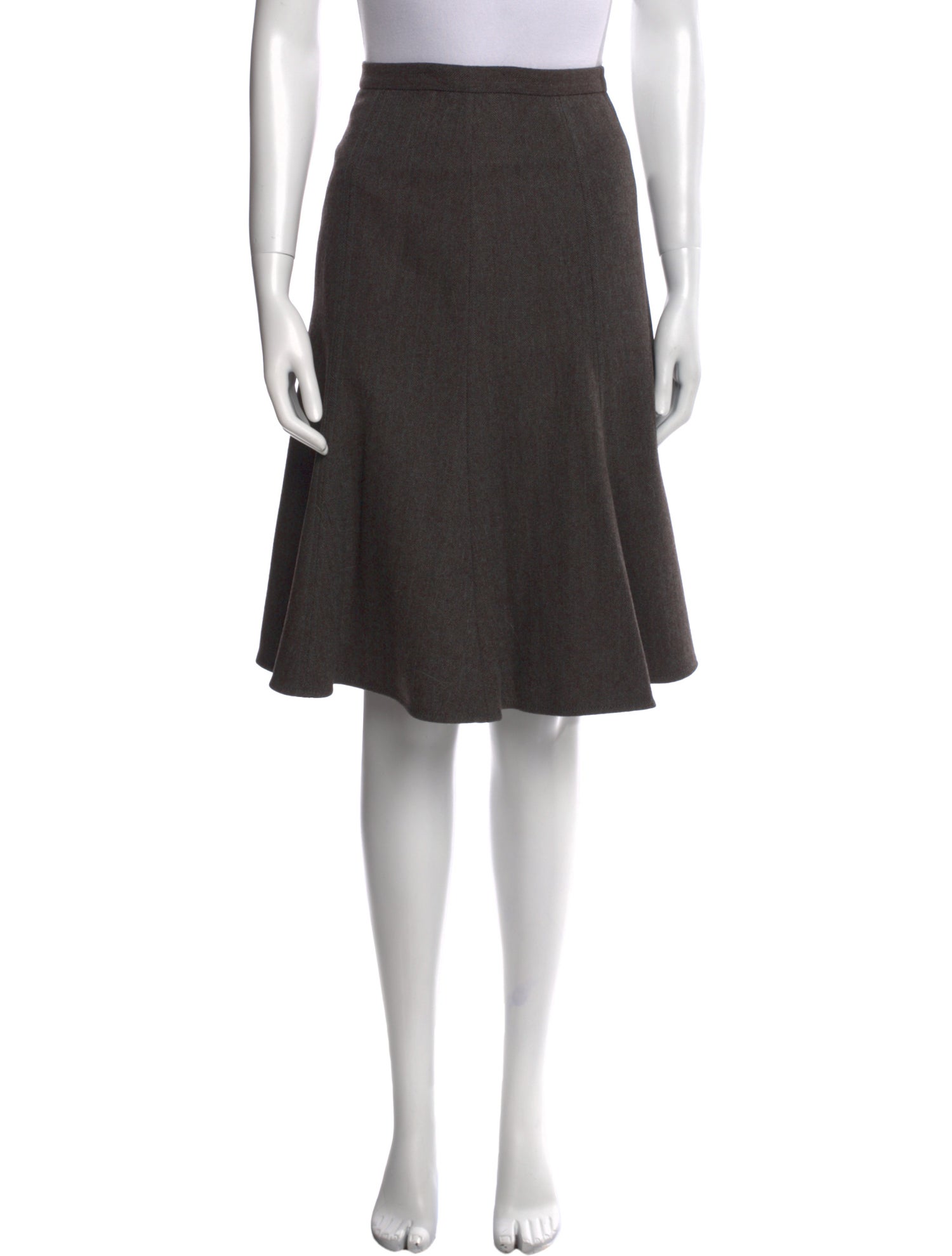 Dolce & Gabbana Wool Knee-Length Skirt w/ Tags