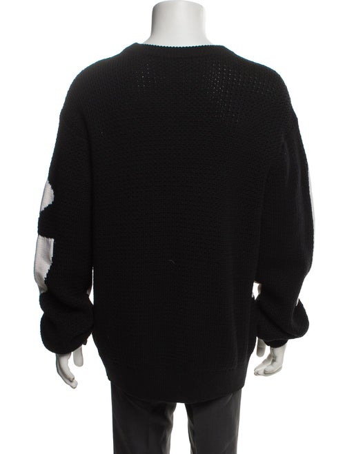 Dolce & Gabbana Virgin Wool Graphic Print Pullover