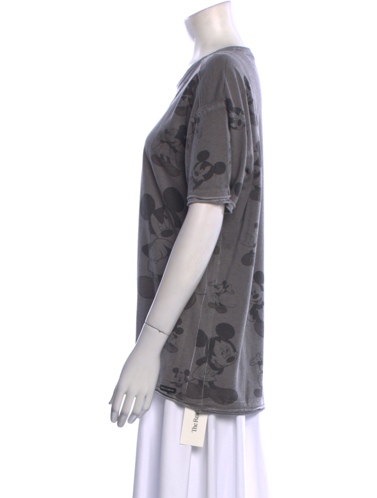 Dolce & Gabbana Printed Crew Neck T-Shirt