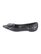 Dolce & Gabbana Sequins Crystal Embellishments Flats