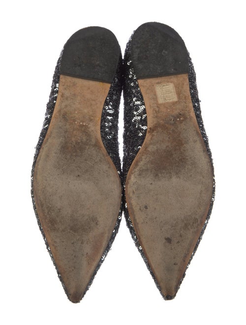 Dolce & Gabbana Sequins Crystal Embellishments Flats