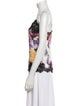 Dolce & Gabbana Silk Floral Print Top