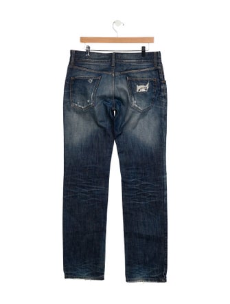 Dolce & Gabbana Mid-Rise Straight Leg Jeans