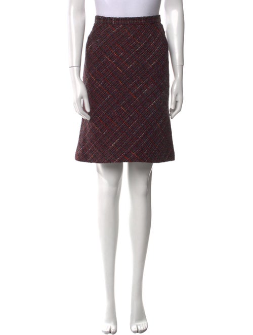 Dolce & Gabbana Virgin Wool Knee-Length Skirt