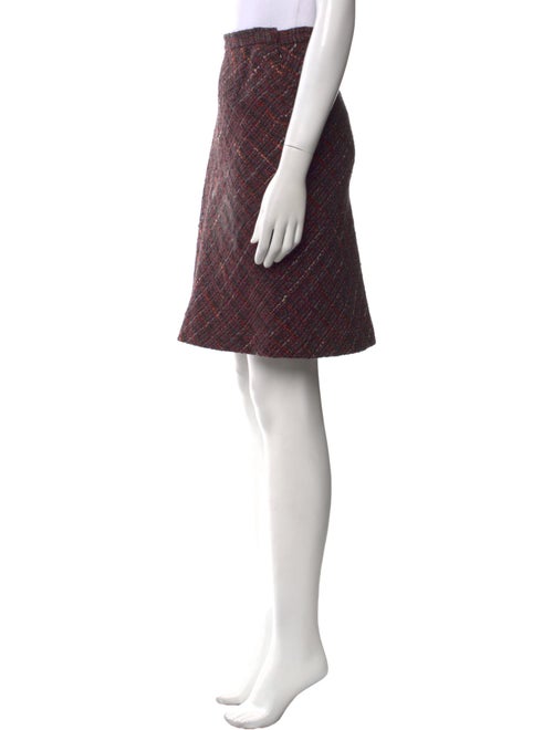 Dolce & Gabbana Virgin Wool Knee-Length Skirt