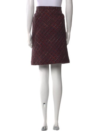 Dolce & Gabbana Virgin Wool Knee-Length Skirt