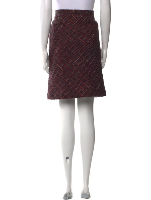 Dolce & Gabbana Virgin Wool Knee-Length Skirt