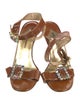 Dolce & Gabbana Patent Leather Sandals