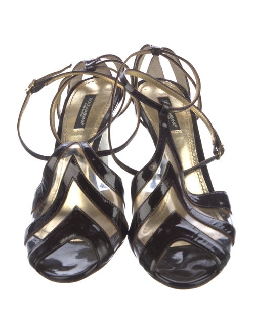 Dolce & Gabbana Patent Leather Sandals
