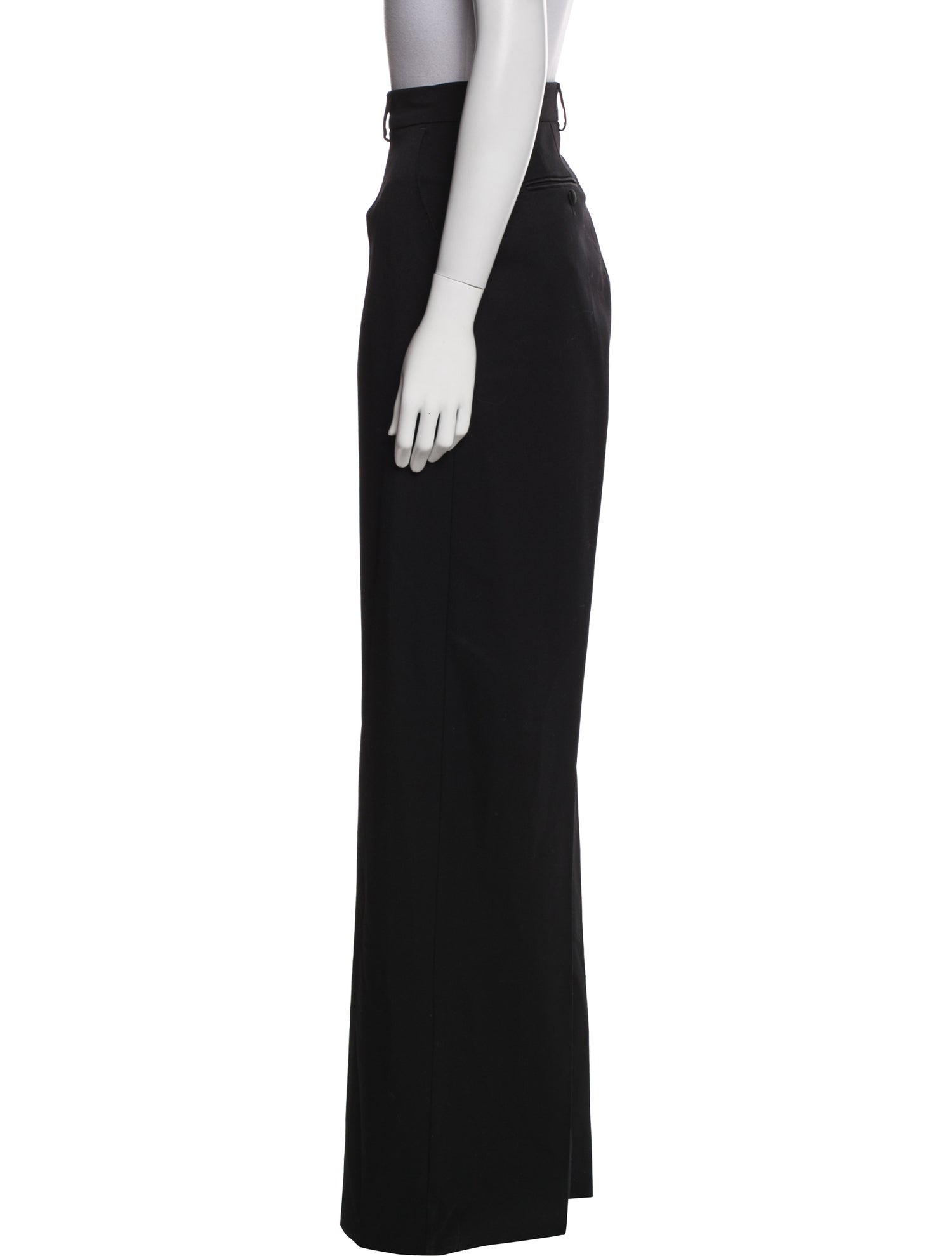 Dolce & Gabbana Virgin Wool Wide Leg Pants w/ Tags