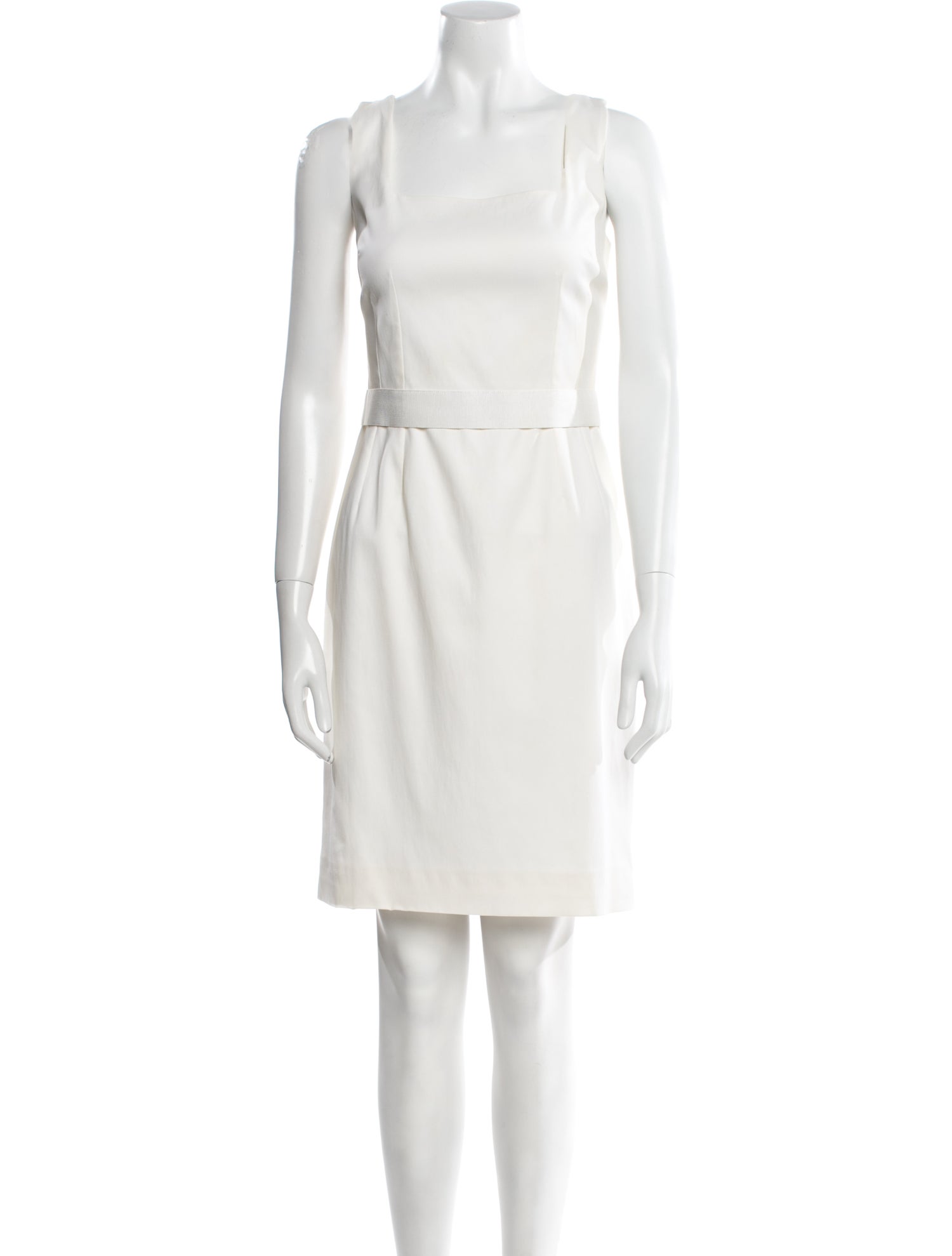 Dolce & Gabbana Square Neckline Mini Dress