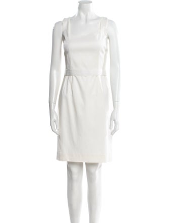 Dolce & Gabbana Square Neckline Mini Dress