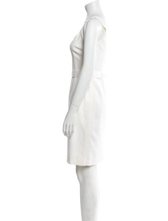 Dolce & Gabbana Square Neckline Mini Dress