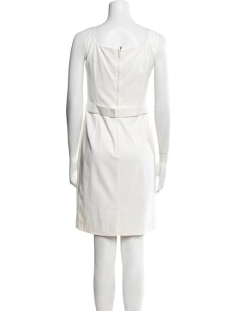 Dolce & Gabbana Square Neckline Mini Dress