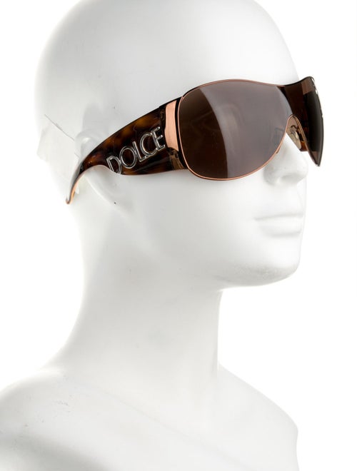 Dolce & Gabbana Shield Tinted Sunglasses