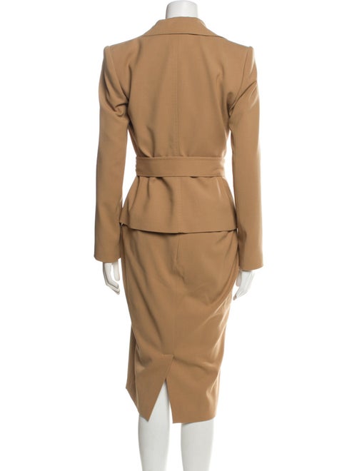 Dolce & Gabbana Virgin Wool Skirt Suit