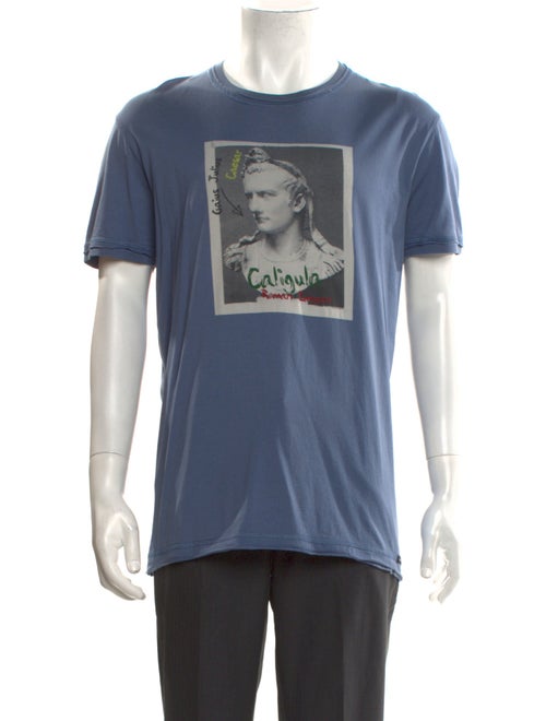 Dolce & Gabbana Graphic Print Crew Neck T-Shirt